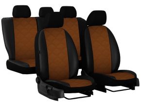 Fundas de asiento a medida Piel con impresión ISUZU D-MAX II DOUBLE CAB (2012-2020)