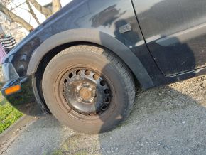Protector plástico paso de rueda para Volvo S40 I sedán (1995-2000), antes del facelift, versión de 4 puertas