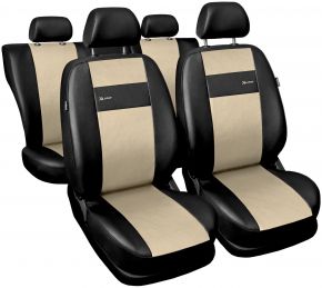 Fundas de asiento universales X-Line beige