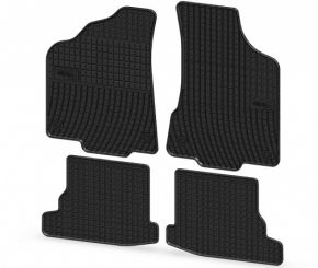 Alfombrillas de goma para VOLKSWAGEN POLO III 2000 4 piezas 1999-2001