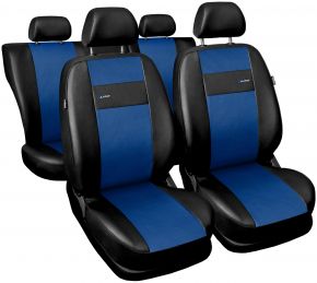 Fundas de asiento universales X-Line azul