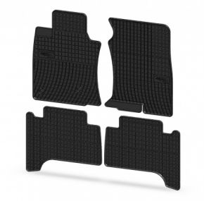 Alfombrillas de goma para TOYOTA LAND CRUISER 120 4 piezas 2002-2009