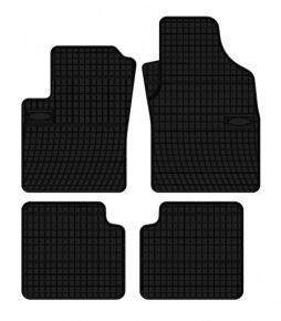 Alfombrillas de goma para FIAT PANDA II 4 piezas 2003-2012