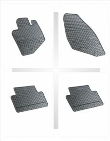 Alfombrillas de goma para VOLVO S80 I 4 piezas 1998-2006