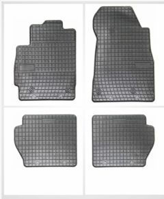 Alfombrillas de goma para MAZDA 2 II 4 piezas 2007-2014