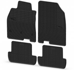 Alfombrillas de goma para RENAULT MEGANE III 4 piezas 2008-2015