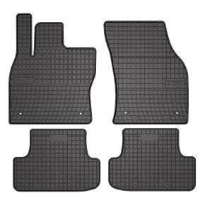 Alfombrillas de goma para Audi Q2 crossover, antes del restyling 2016-2020 (4 piezas)