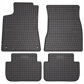 Alfombrillas de goma para MERCEDES CLK II C209 2002-2009 (4 piezas)