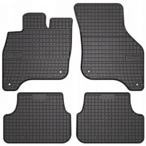 Alfombrillas de goma para VOLKSWAGEN E-GOLF 2014-2019 (4 piezas)