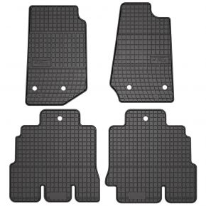 Alfombrillas de goma para JEEP WRANGLER IV 4D 2017-up (4 piezas)