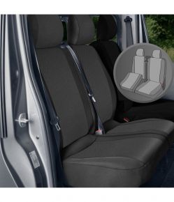 Fundas de asientos hechas a medida para Renault Trafic II Furgoneta  (2001-2014) solo asientos delanteros - E4 tipo 4