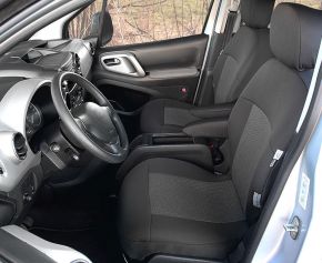 Fundas de asiento a medida Tailor Made 1+1 pre PEUGEOT PARTNER II Tepee (2008-2018)