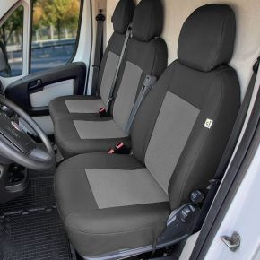 Fundas de asiento a medida Tailor Made 2+1 pre FIAT DUCATO IV (2014→)