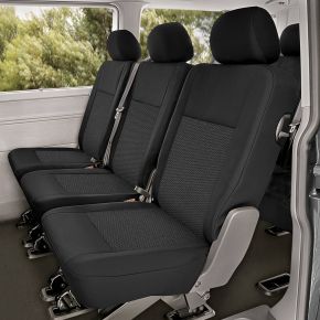 Fundas de asiento a medida Tailor Made 1+1+1 pre VOLKSWAGEN T6 (2015→)