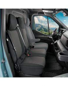 Fundas de asiento Tailor Made para Nissan Interstar III desde 2025 (asiento doble del acompañante)
