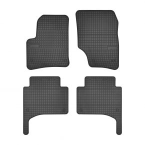 Alfombrillas de goma para VOLKSWAGEN TOUAREG I 4 piezas 2002-2010