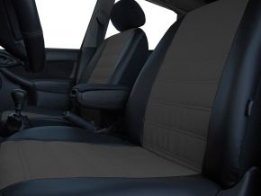 Fundas de asiento a medida Piel con impresión FIAT PANDA