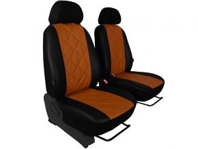 Fundas de asiento a medida Piel con impresión CITROEN C15 1+1 (1984-2003)