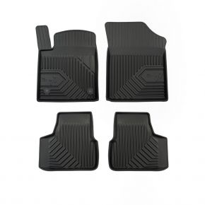 Alfombrillas de goma 3D No.77 para SEAT Mii 2011-2019 (4 piezas)