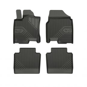 Alfombrillas de goma 3D No.77 para NISSAN QASHQAI I +2 2006-2013 (4 piezas)