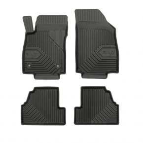 Alfombrillas de goma 3D No.77 para CHEVROLET TRAX 2012-2019 (4 piezas)