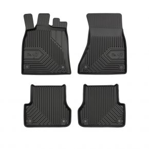 Alfombrillas de goma 3D No.77 para AUDI A6 C7 2011-2018 (4 piezas)