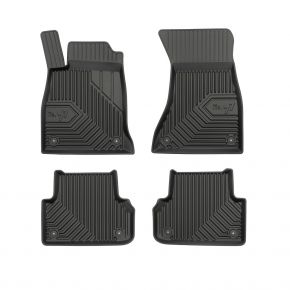 Alfombrillas de goma 3D No.77 para AUDI A4 B9 2015-up (4 piezas)