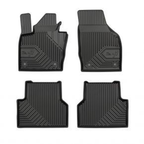 Alfombrillas de goma 3D No.77 para AUDI Q3 I 2011-2018 (4 piezas)