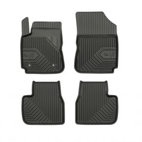 Alfombrillas de goma 3D No.77 para CITROEN C4 CACTUS 2014-up (4 piezas)