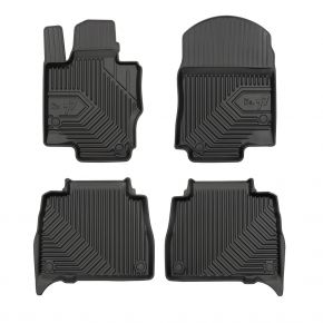 Alfombrillas de goma 3D No.77 para MERCEDES GLE II W167 suv 2019-up (4 piezas)