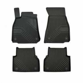 Alfombrillas de goma 3D No.77 para AUDI A6 C8 2018-up (4 piezas)