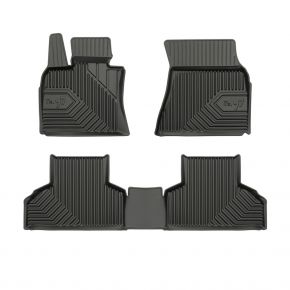 Alfombrillas de goma 3D No.77 para BMW X5 F15 2013-2018 (3 piezas)