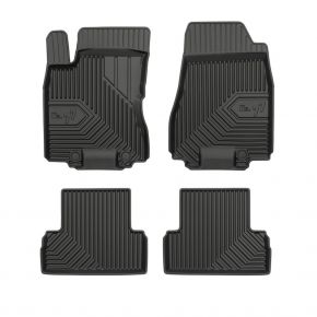 Alfombrillas de goma 3D No.77 para NISSAN X-TRAIL II T31 2008-2013 (4 piezas)