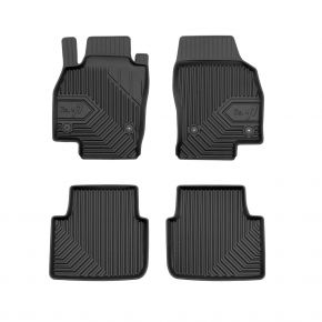 Alfombrillas de goma 3D No.77 para SKODA SCALA 2019-up (4 piezas)