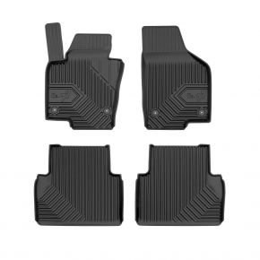 Alfombrillas de goma 3D No.77 para VOLKSWAGEN SHARAN II 5 plazas 2010-up (4 piezas)