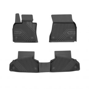 Alfombrillas de goma 3D No.77 para BMW X6 F16 2014-2019 (3 piezas)