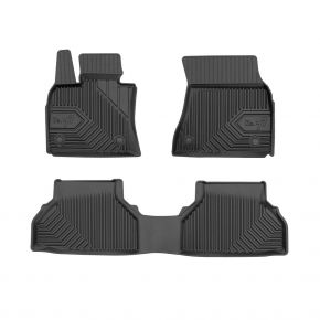 Alfombrillas de goma 3D No.77 para BMW X6 E71 2007-2014 (3 piezas)