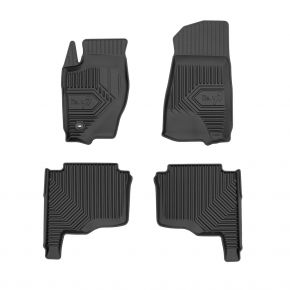 Alfombrillas de goma 3D No.77 para JEEP GRAND CHEROKEE III 2004-2010 (4 piezas)