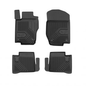 Alfombrillas de goma 3D No.77 para MERCEDES ML II W164 2005-2011 (4 piezas)