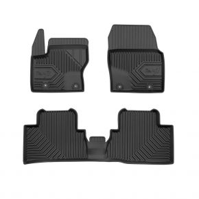 Alfombrillas de goma 3D No.77 para FORD GRAND C-MAX II 2010-2019 (3 piezas)