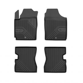 Alfombrillas de goma 3D No.77 para KIA PICANTO I 2003-2011 (4 piezas)