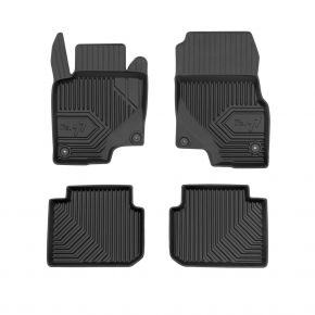 Alfombrillas de goma 3D No.77 para SMART FORFOUR I 2004-2006 (4 piezas)