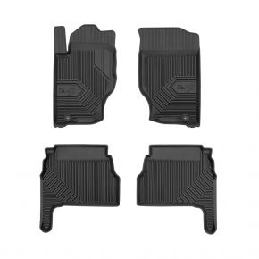 Alfombrillas de goma 3D No.77 para KIA SORENTO I 2002-2009 (4 piezas)