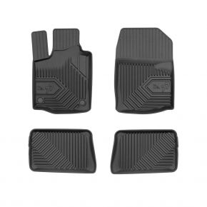 Alfombrillas de goma 3D No.77 para RENAULT TWINGO Twingo 2007-2014 (4 piezas)