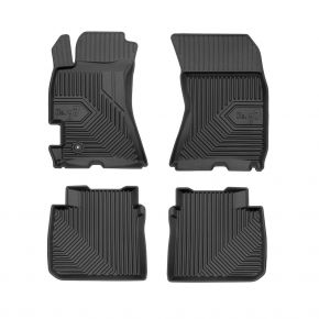 Alfombrillas de goma 3D No.77 para SUBARU OUTBACK III 2003-2009 (4 piezas)