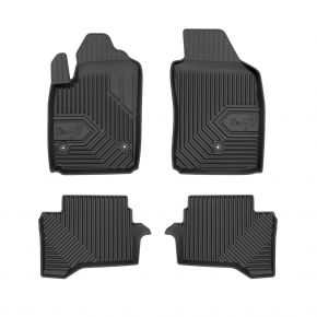 Alfombrillas de goma 3D No.77 para FIAT 500 I Electric 2015-2020 (4 piezas)