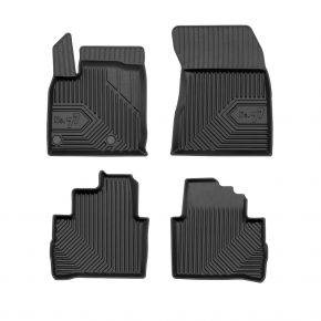 Alfombrillas de goma 3D No.77 para NISSAN QASHQAI III 2021-up (4 piezas)