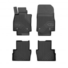 Alfombrillas de goma 3D No.77 para Mazda 2 III desde 2014 (4 piezas)