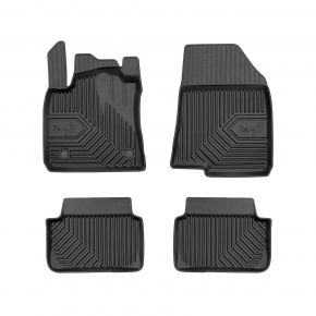Alfombrillas de goma 3D No.77 para Dacia Logan III sedan desde 2020 (4 piezas)