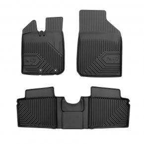 Alfombrillas de goma 3D No.77 para Dacia Spring hatchback desde 2021 (4 piezas)